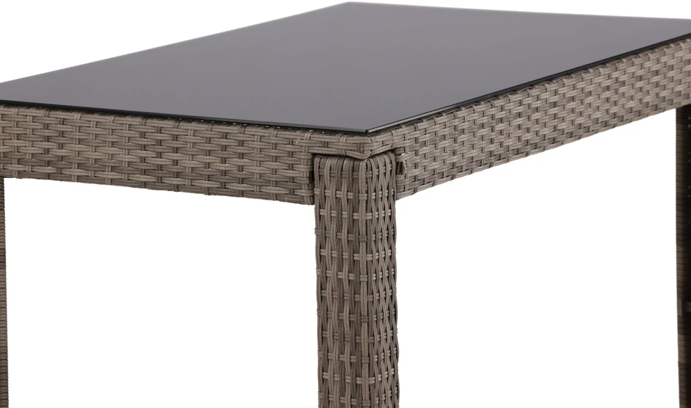 Venture Design Baro stalas, Alo, 100x60 cm, Pilka