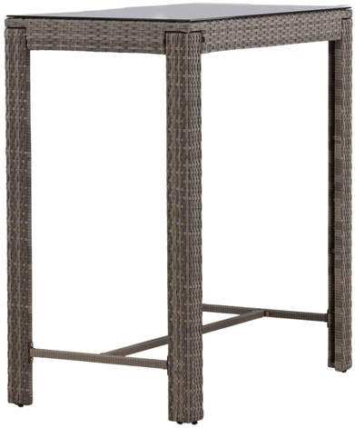 Venture Design Baro stalas, Alo, 100x60 cm, Pilka