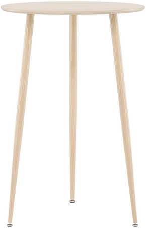 Venture Design Baro stalas, Plaza, ⌀70 cm, balta kalkė