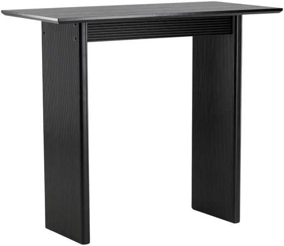 Venture Design Baro stalas, Vail, 120x60 cm, Juodas