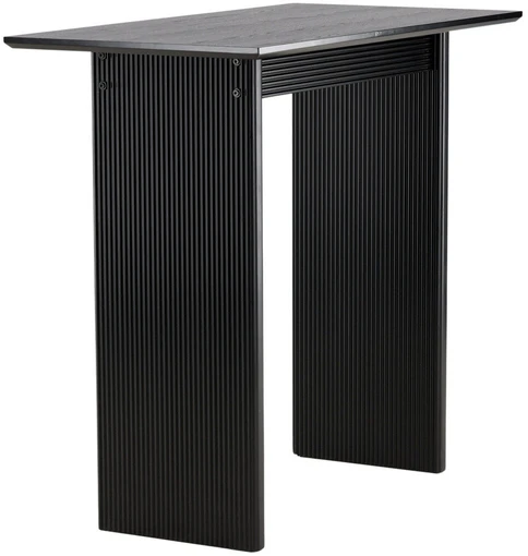 Venture Design Baro stalas, Vail, 120x60 cm, Juodas