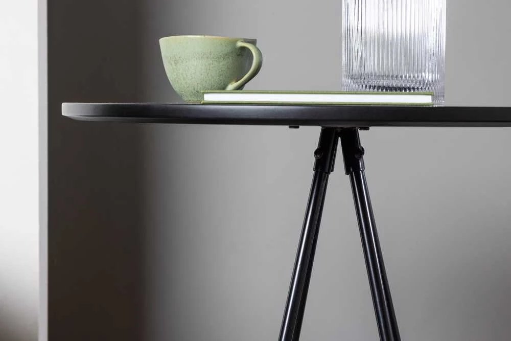 Venture Design Bistro baro stalas, φ60, juodas