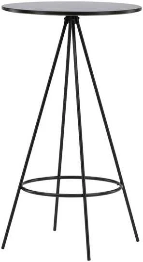Venture Design Bistro baro stalas, φ60, juodas