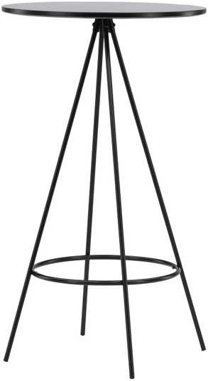 Venture Design Bistro baro stalas, φ60, juodas