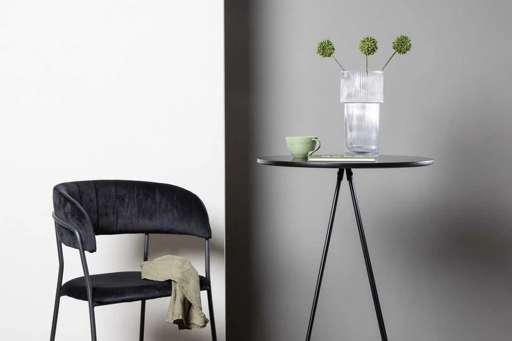 Venture Design Bistro baro stalas, φ60, juodas