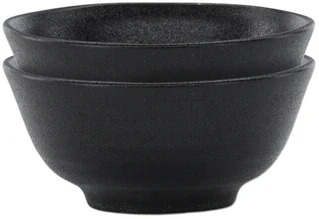 Venture Design Dubuo, Wabi Sabi 2 vnt., 12cm, Juoda