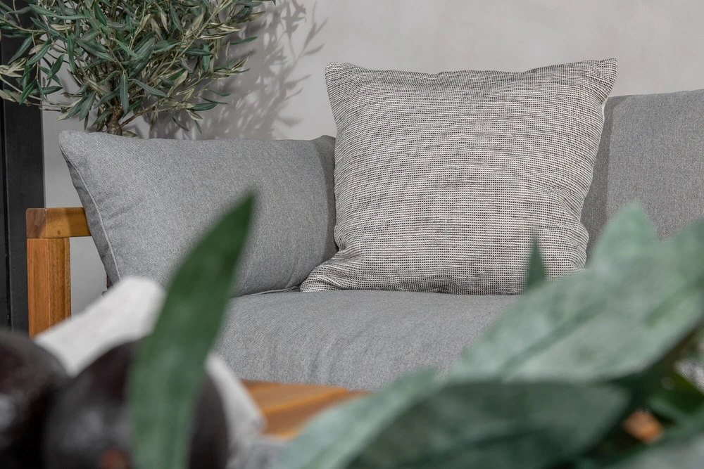 Venture Design Dvigubas Sofa Benčas, Marion, 92x56x185 cm, Pilka