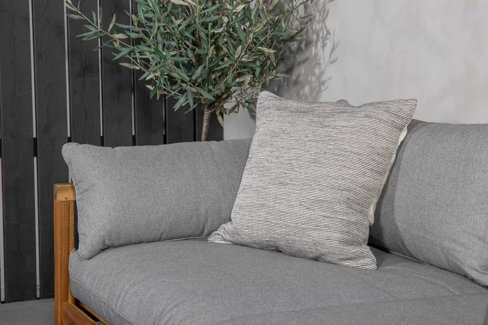 Venture Design Dvigubas Sofa Benčas, Marion, 92x56x185 cm, Pilka