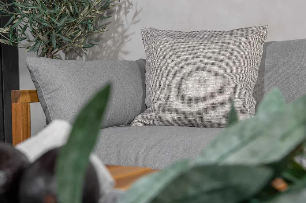 Venture Design Dvigubas Sofa Benčas, Marion, 92x56x185 cm, Pilka