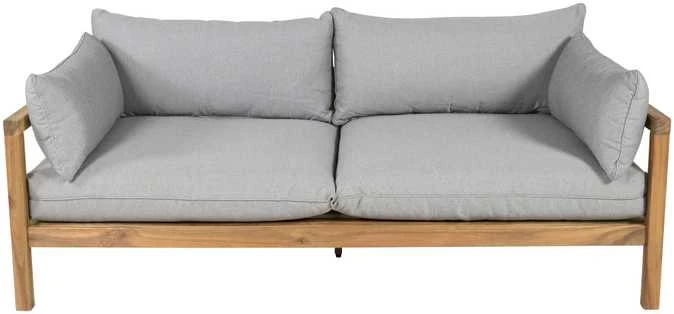 Venture Design Dvigubas Sofa Benčas, Marion, 92x56x185 cm, Pilka
