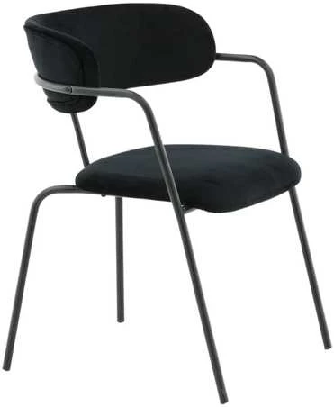 Venture Design Fotelis, Arrow 2 vnt, 61x58x79 cm, Juodas