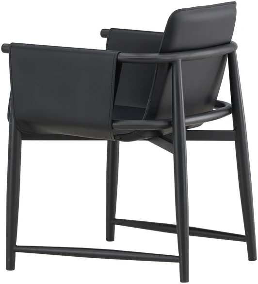 Venture Design Fotelis Bjäre 60x61x78 cm Juodas metalinis rėmas
