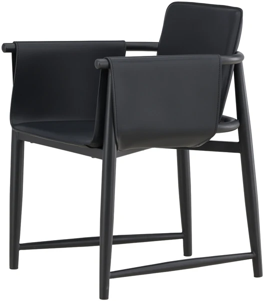 Venture Design Fotelis Bjäre 60x61x78 cm Juodas metalinis rėmas