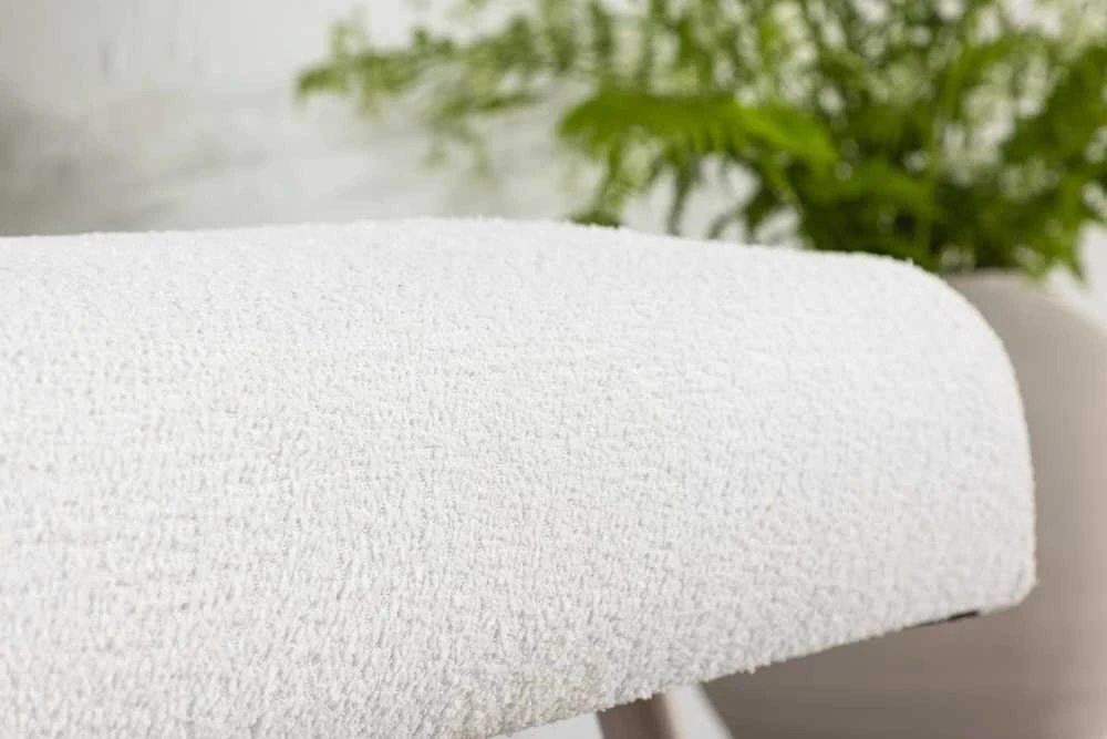 Venture Design Fotelis, Bloom viengulė sofa, 89x95x70 cm, Balta