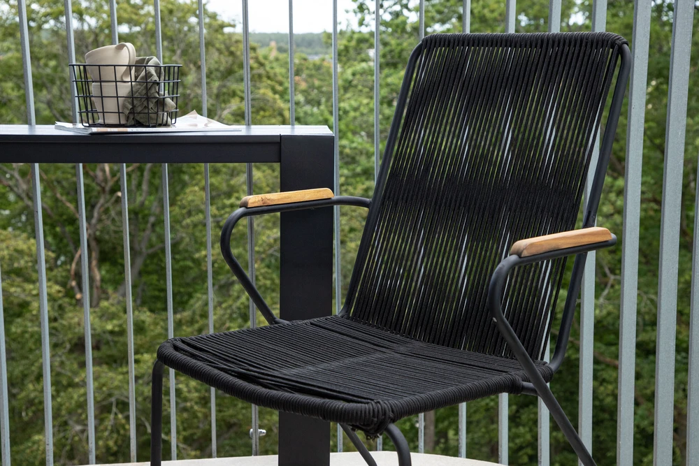 Venture Design Fotelis, Bois, 63x60x93 cm, Juodas