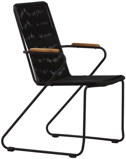 Venture Design Fotelis, Bois, 63x60x93 cm, Juodas