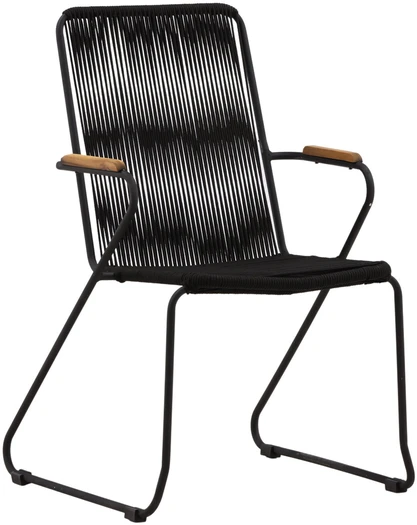 Venture Design Fotelis, Bois, 63x60x93 cm, Juodas
