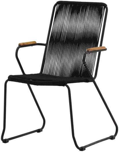 Venture Design Fotelis, Bois, 63x60x93 cm, Juodas
