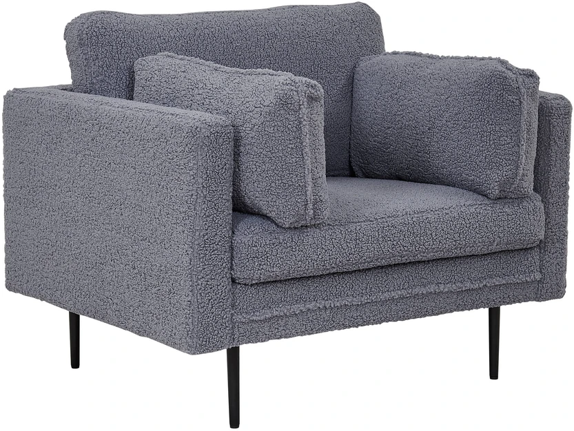 Venture Design Fotelis, Boom Single, 86x84x110 cm, Tamsiai pilka