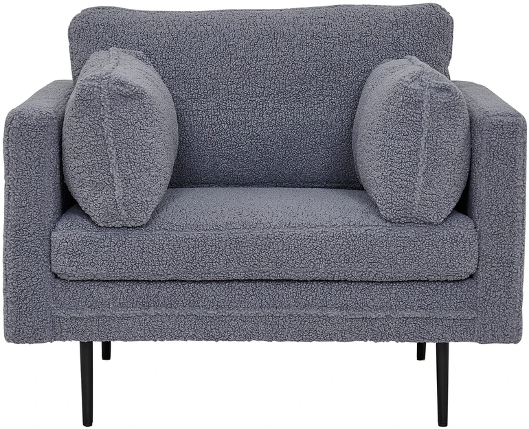 Venture Design Fotelis, Boom Single, 86x84x110 cm, Tamsiai pilka