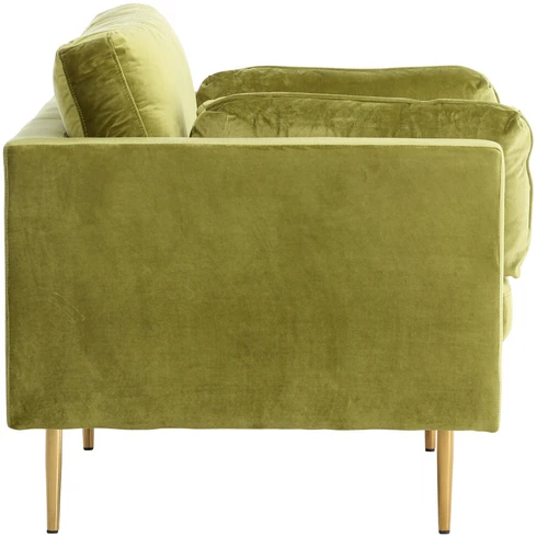 Venture Design Fotelis, Boom Single Velvet, 86x84x110 cm, Žalias