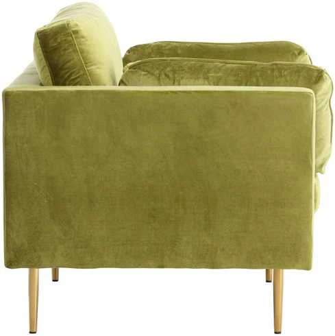Venture Design Fotelis, Boom Single Velvet, 86x84x110 cm, Žalias