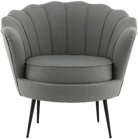 Venture Design Fotelis, Calais, 77x76x83 cm, Pilka
