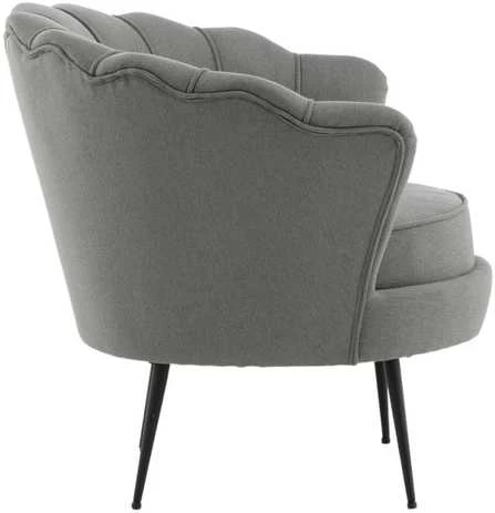 Venture Design Fotelis, Calais, 77x76x83 cm, Pilka