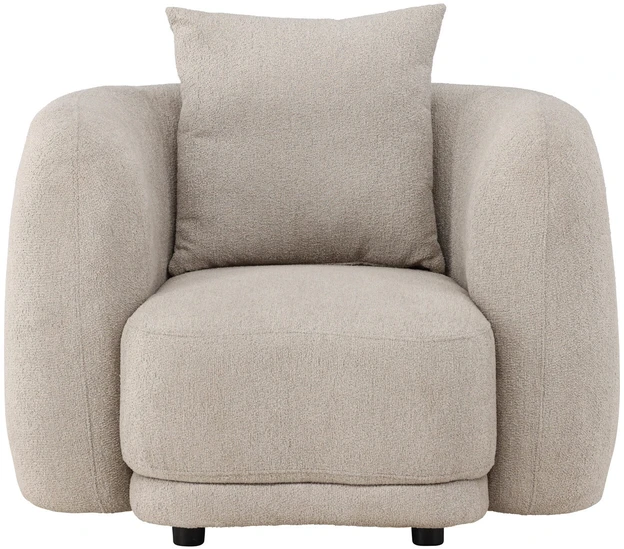 Venture Design Fotelis, Cielo 1-vietės sofa, 110x97x72 cm, Bežis
