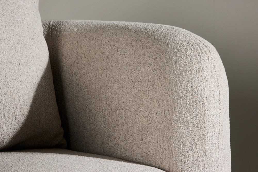 Venture Design Fotelis, Cielo 1-vietės sofa, 110x97x72 cm, Bežis
