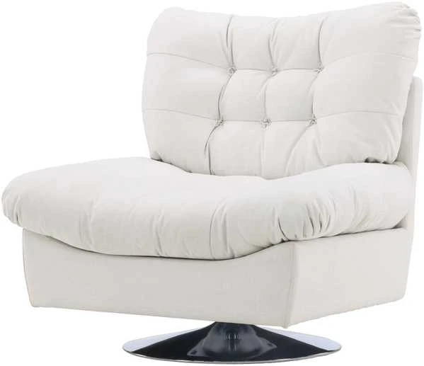 Venture Design Fotelis, Florens vienvietis sofa, 103.5x108x105 cm, baltos spalvos