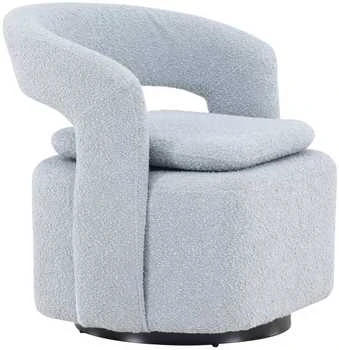 Venture Design Fotelis, Laurel, 72x69x75 cm, Šviesiai Mėlyna