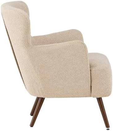 Venture Design Fotelis, Lincoln viengulė sofa, 77x85x76 cm, Bežis