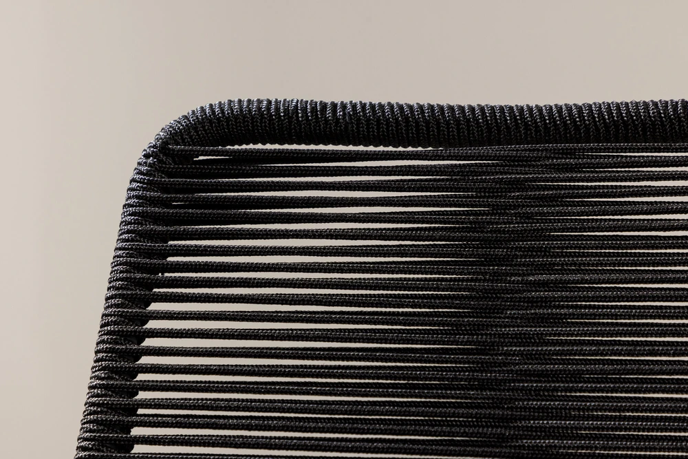 Venture Design Fotelis, Lindos, 66x55x85 cm, Juodas