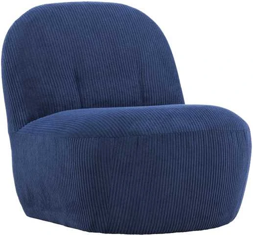Venture Design Fotelis, Mahla, 82x70x77 cm, Tamsiai mėlyna