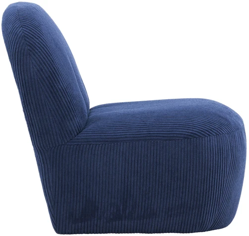 Venture Design Fotelis, Mahla, 82x70x77 cm, Tamsiai mėlyna