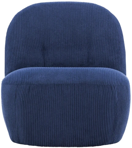 Venture Design Fotelis, Mahla, 82x70x77 cm, Tamsiai mėlyna