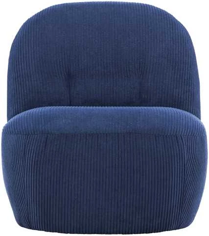 Venture Design Fotelis, Mahla, 82x70x77 cm, Tamsiai mėlyna