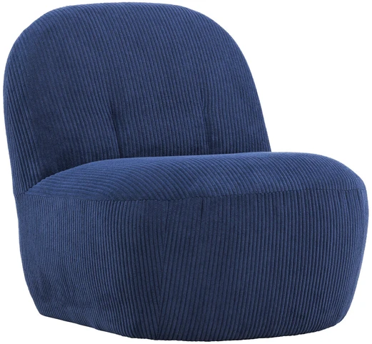 Venture Design Fotelis, Mahla, 82x70x77 cm, Tamsiai mėlyna
