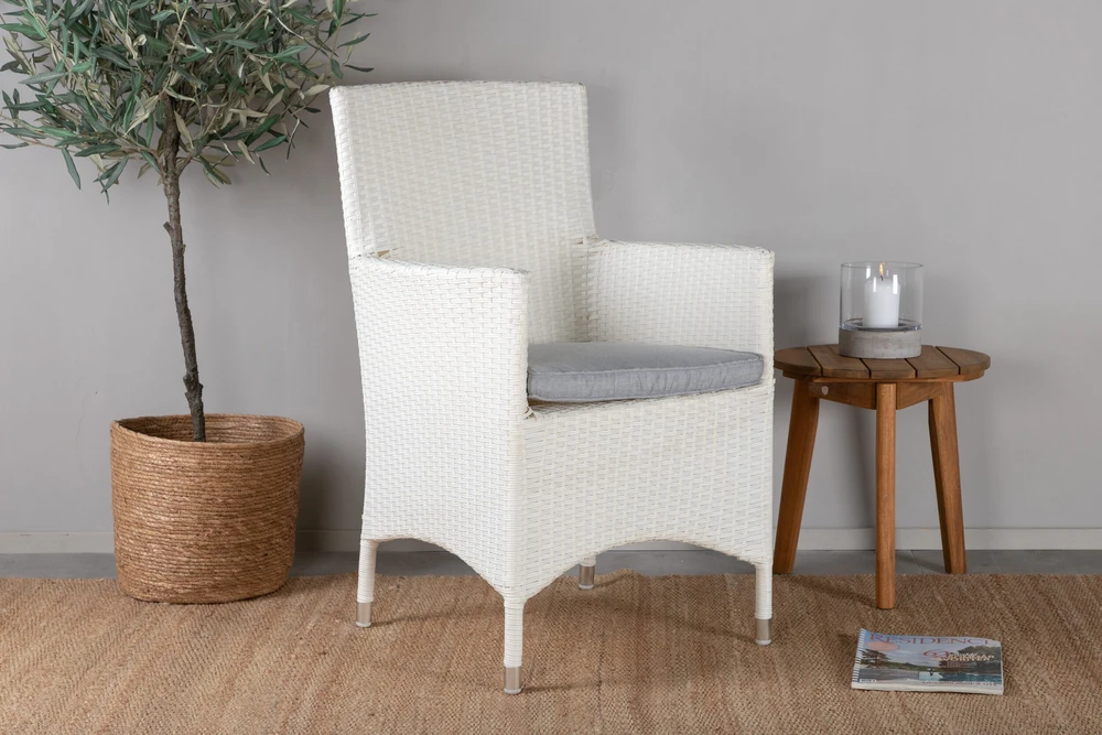Venture Design Fotelis, Malin Karmstol, 65x58x92 cm, Balta