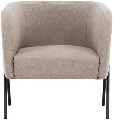 Venture Design Fotelis, Rika, 66x65x70 cm, Bežinis