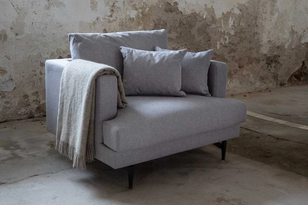 Venture Design Fotelis, Sofia, 92x82x104 cm, Pilka