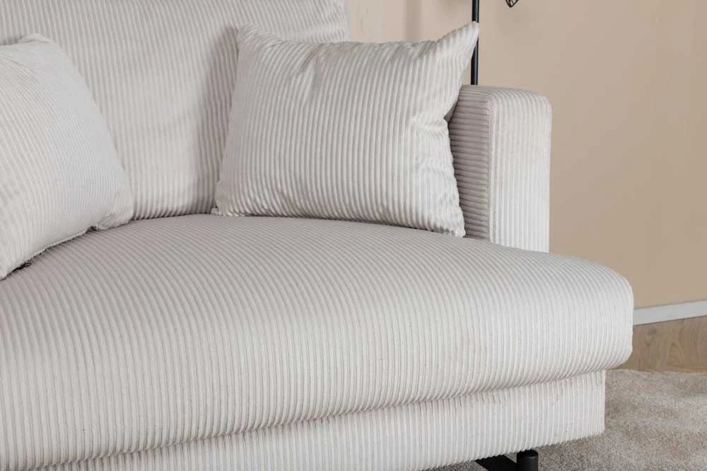 Venture Design Fotelis, Sofia vieno sėdynės sofa, 92x82x104 cm, kreminė spalva