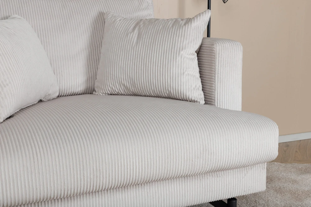 Venture Design Fotelis, Sofia vieno sėdynės sofa, 92x82x104 cm, Bėžinės spalva