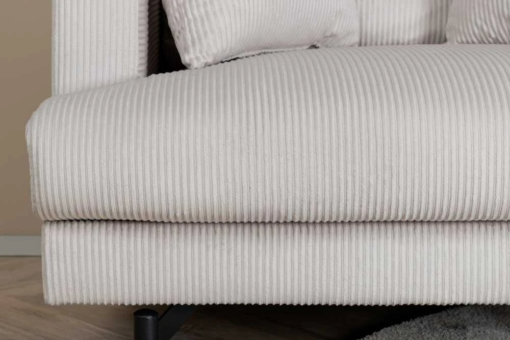 Venture Design Fotelis, Sofia vieno sėdynės sofa, 92x82x104 cm, kreminė spalva