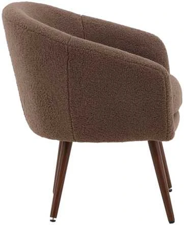 Venture Design Fotelis, Vanda Vienvietis Sofa, 63x75x68 cm, Ruda