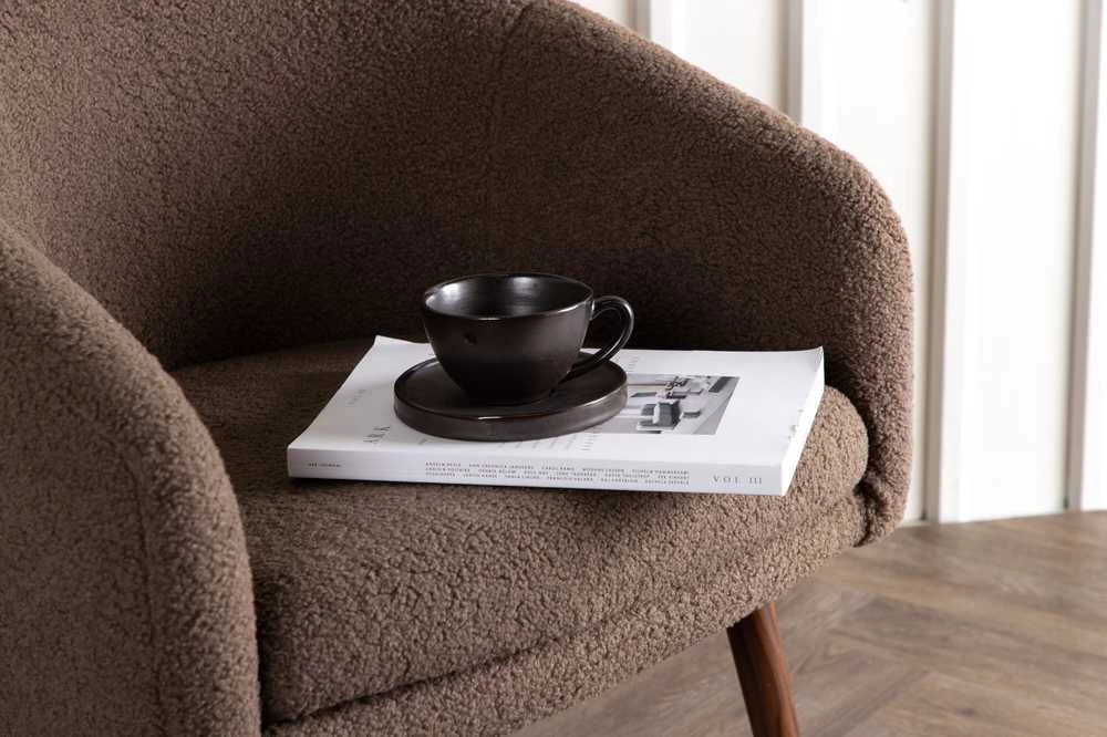 Venture Design Fotelis, Vanda Vienvietis Sofa, 63x75x68 cm, Ruda