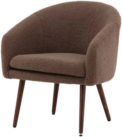 Venture Design Fotelis, Vanda Vienvietis Sofa, 63x75x68 cm, Ruda