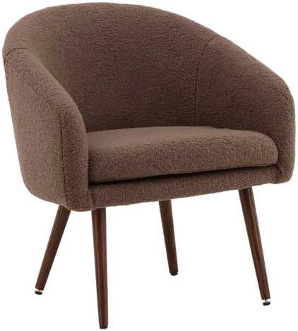 Venture Design Fotelis, Vanda Vienvietis Sofa, 63x75x68 cm, Ruda