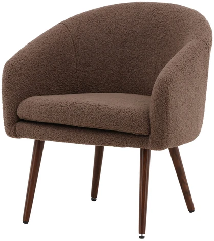 Venture Design Fotelis, Vanda Vienvietis Sofa, 63x75x68 cm, Ruda